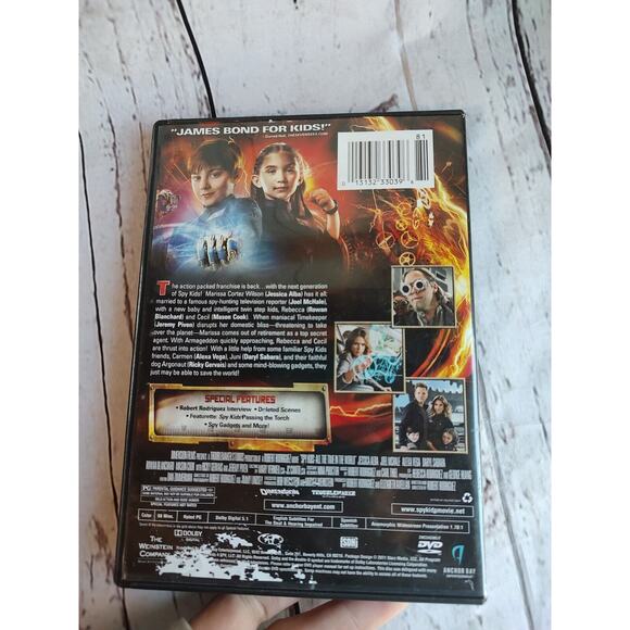 (3) Spy Kids Children's DVD Lot: Spy Kids Lot 4 Antonio Banderas - Picture 12 of 14